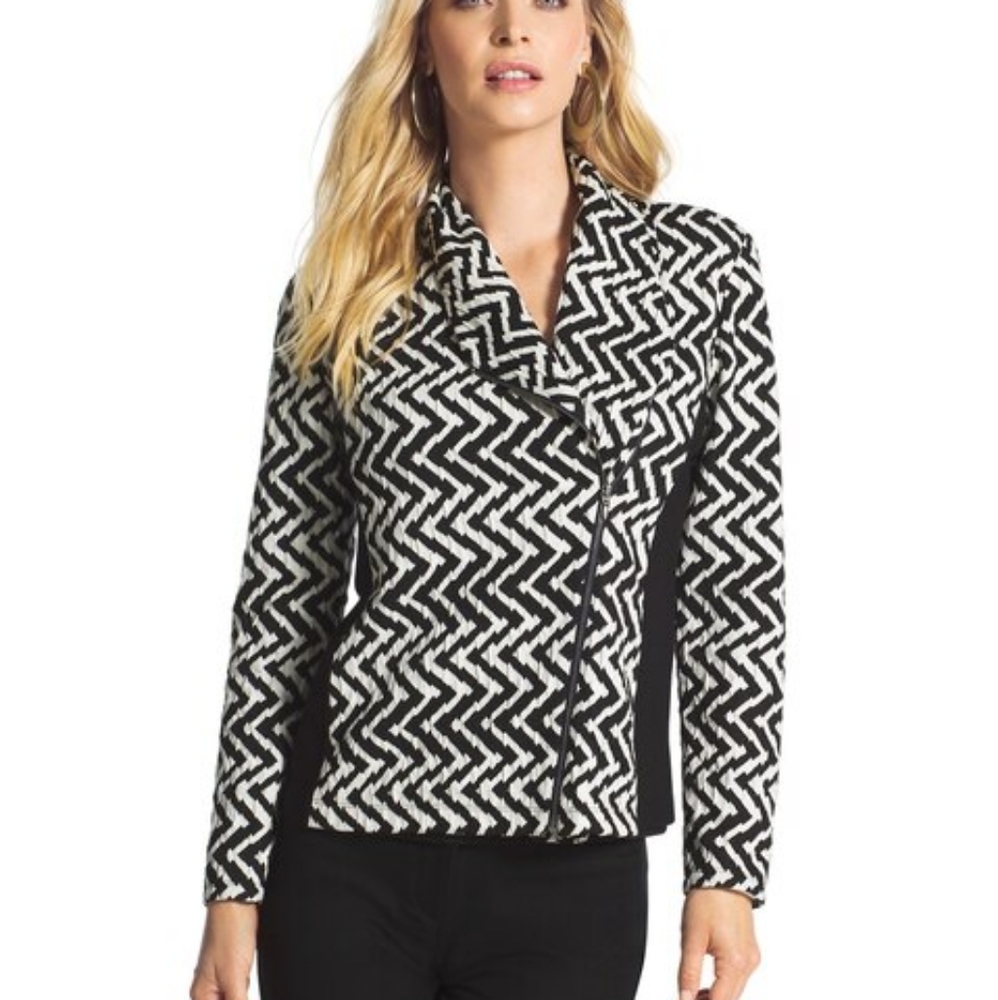Chicos zig zap zip up